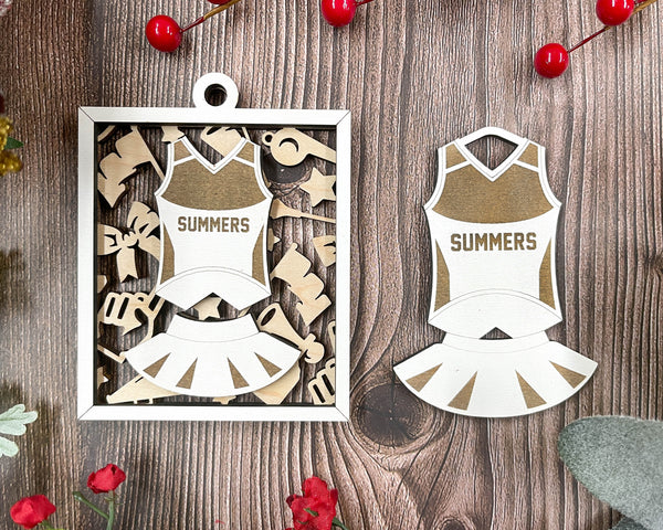 Personalized Jersey Ornaments