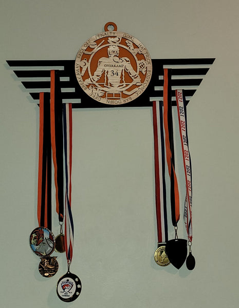 Personalized Sports Medal Display